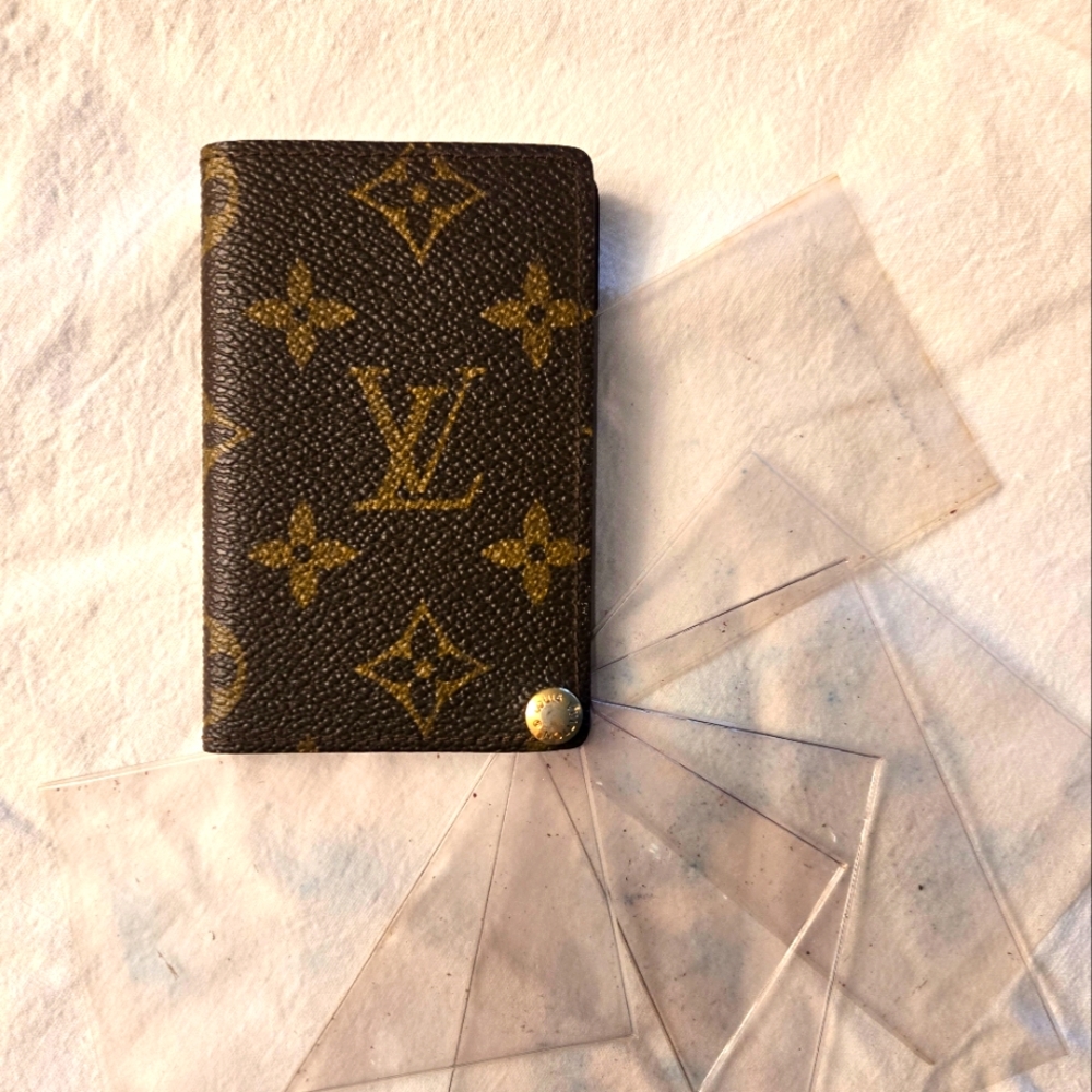 Louis Vuitton Monogram Vintage Photo ID Card Holder